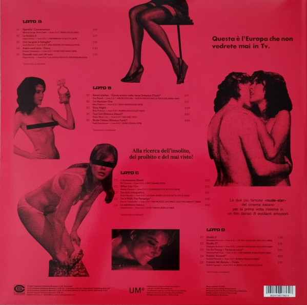Various - Eli Roth's Red Light Disco - Dancefloor Seductions From Italian Sexploitation Cinema (1969-1981) | Cam Sugar (CS 023) - 2