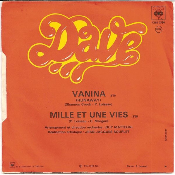 Dave - Vanina | CBS (CBS 2796) - 2