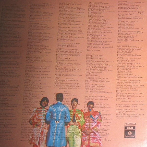 The Beatles - Sgt. Pepper's Lonely Hearts Club Band | Parlophone (3C 064 - 04177) - 3 The Beatles - Sgt. Pepper's Lonely Hearts Club Band | Parlophone (3C 064 - 04177) - 3