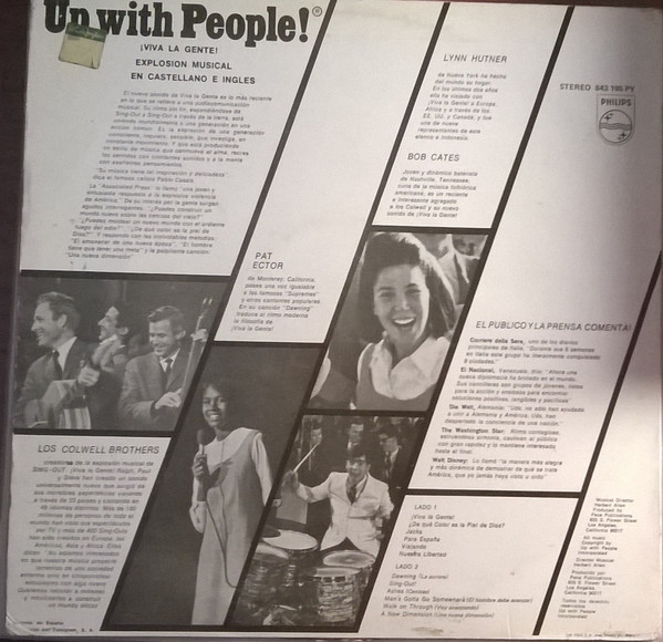 Up With People - ¡Viva La Gente! | Philips (843 195 PY) - 2