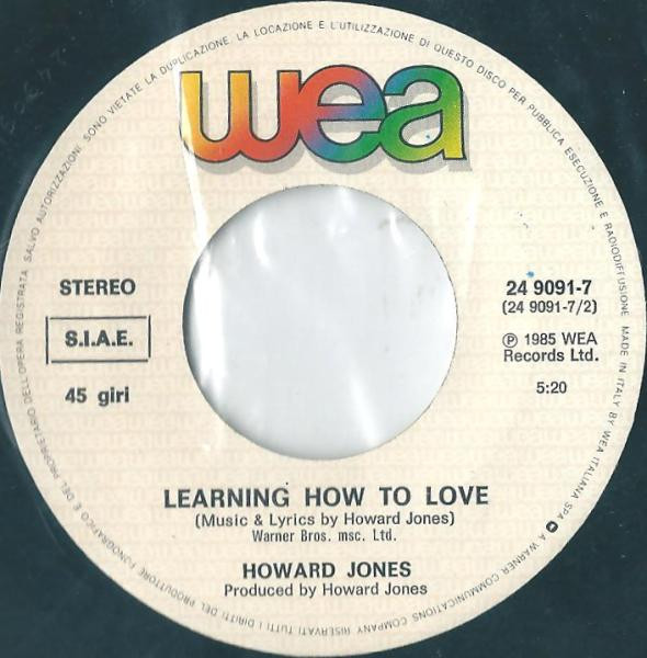 Howard Jones - Look Mama | WEA (24 9091-7) - 4
