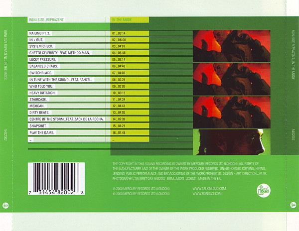 Roni Size / Reprazent - In The Mode | Talkin' Loud (5482002) - 2