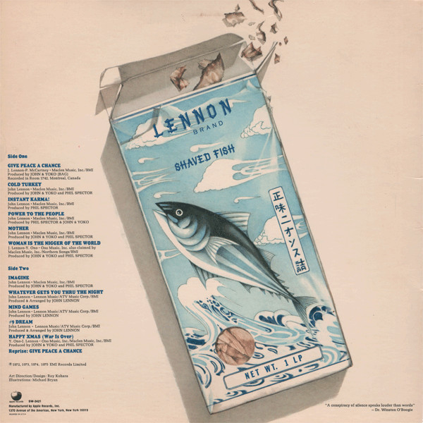 John Lennon / The Plastic Ono Band - Shaved Fish | Apple Records (SW-3421) - 2 John Lennon / The Plastic Ono Band - Shaved Fish | Apple Records (SW-3421) - 2