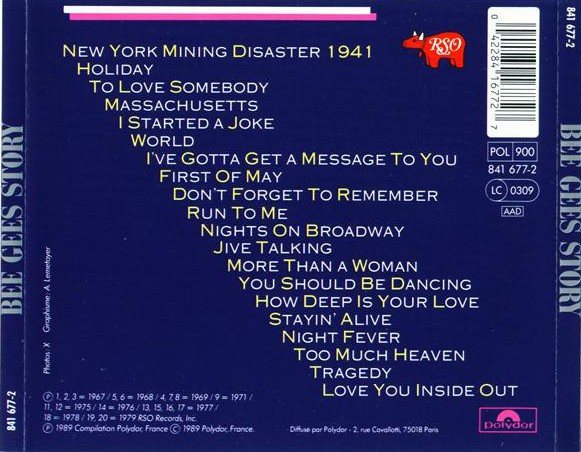 Bee Gees - Bee Gees Story | Polydor (841 677-2) - 2