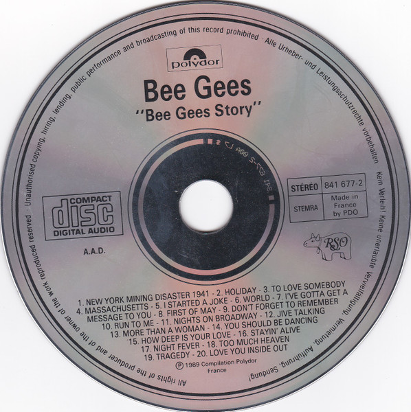 Bee Gees - Bee Gees Story | Polydor (841 677-2) - 3