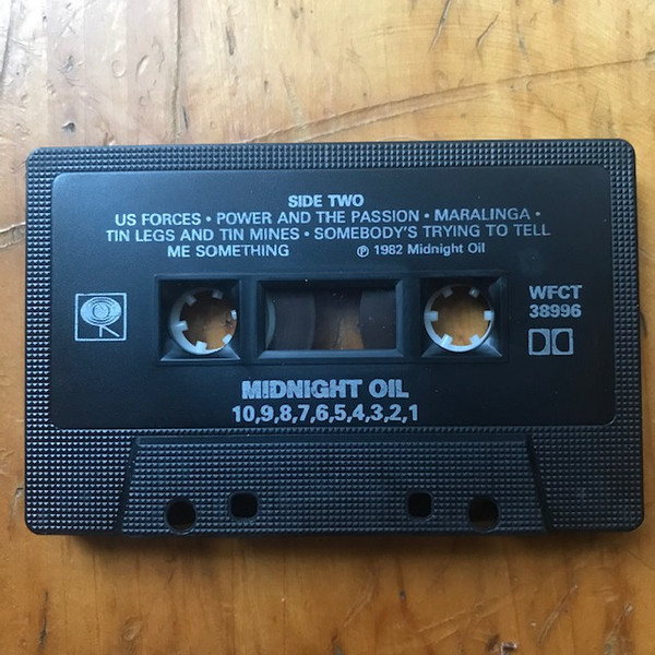 Midnight Oil - 10, 9, 8, 7, 6, 5, 4, 3, 2, 1 [Cassette] | Columbia (WFCT-38996) - 4