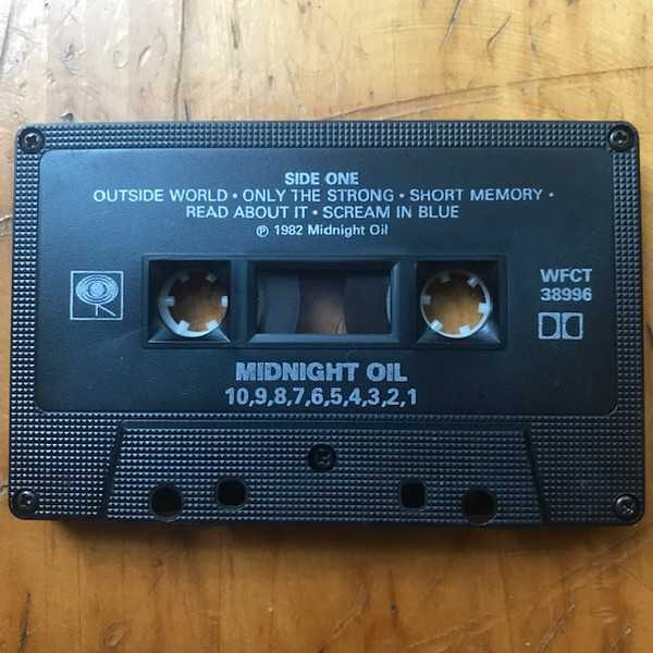 Midnight Oil - 10, 9, 8, 7, 6, 5, 4, 3, 2, 1 [Cassette] | Columbia (WFCT-38996) - 3