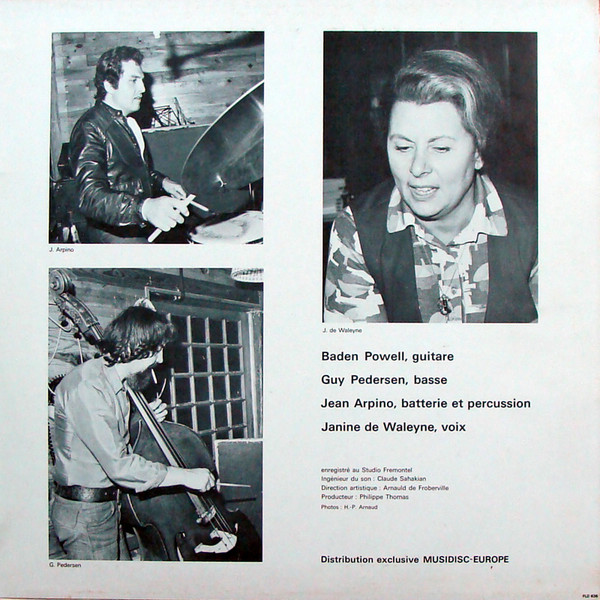 Baden Powell - Vol.5 - Samba Triste | Disques Festival (FLD 636) - 3 Baden Powell - Vol.5 - Samba Triste | Disques Festival (FLD 636) - 3