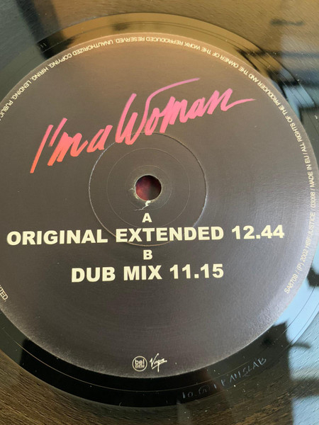 Cassius - I'm A Woman | Virgin (VISA 8709) - 2