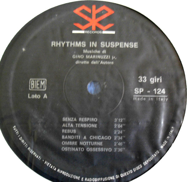 Gino Marinuzzi Jr. - Rhythms In Suspense | SR Records (SP 124) - 3