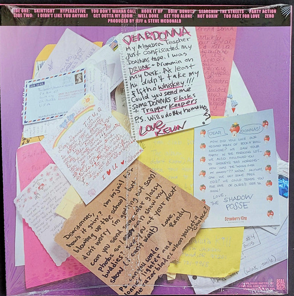 The Donnas - Get Skintight (Limited Édition - Purple with Pink Swirl Vinyl) [Vinyl] | Real Gone Music (RGM-1625) - 4