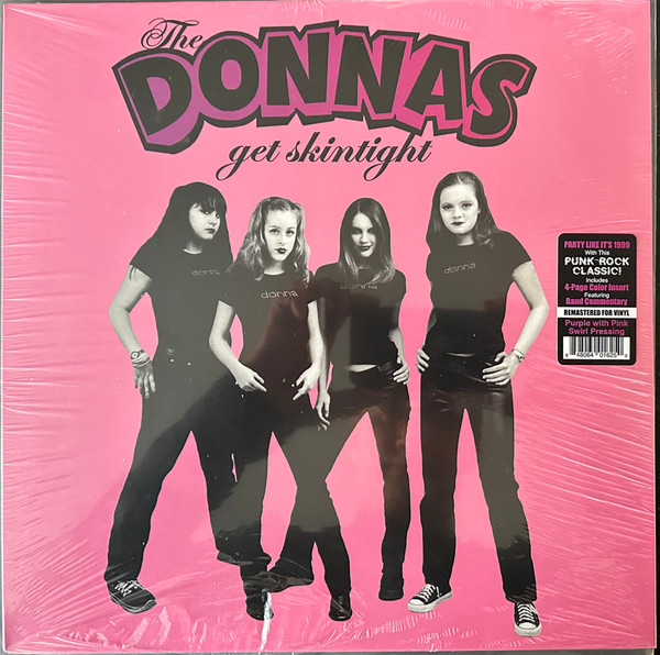 The Donnas - Get Skintight (Limited Édition - Purple with Pink Swirl Vinyl) [Vinyl] | Real Gone Music (RGM-1625) - 3