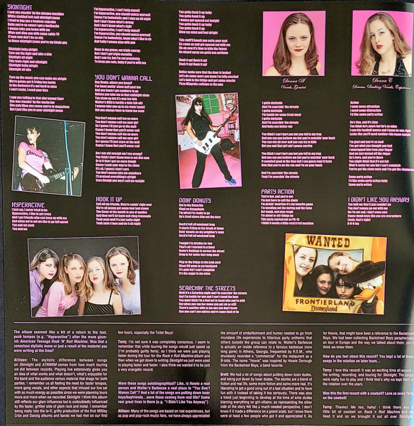 The Donnas - Get Skintight (Limited Édition - Purple with Pink Swirl Vinyl) [Vinyl] | Real Gone Music (RGM-1625) - 6