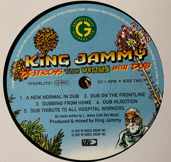 King Jammy - King Jammy Destroys The Virus With Dub | Greensleeves Records (VPGSRL2731) - 4 King Jammy - King Jammy Destroys The Virus With Dub | Greensleeves Records (VPGSRL2731) - 4
