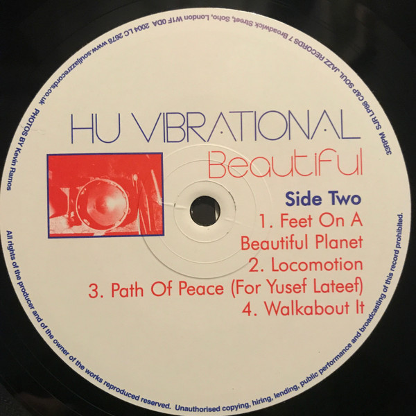 Hu Vibrational - Beautiful - Boonghee Music 2 | Soul Jazz Records (SJR LP88) - 4