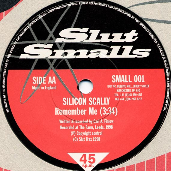 Lionrock / Silicon Scally - Dusty Finger / Remember Me | Slut Smalls (SMALL 001) - 4