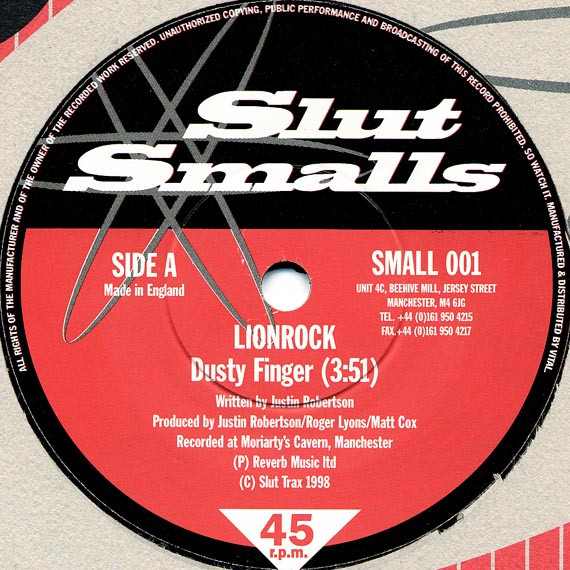 Lionrock / Silicon Scally - Dusty Finger / Remember Me | Slut Smalls (SMALL 001) - 3