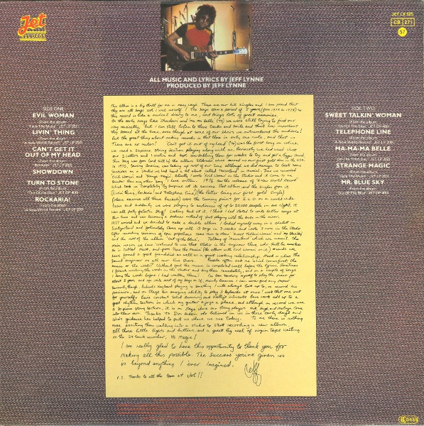 Electric Light Orchestra - ELO's Greatest Hits | Jet Records (JET LX 525) - 2 Electric Light Orchestra - ELO's Greatest Hits | Jet Records (JET LX 525) - 2