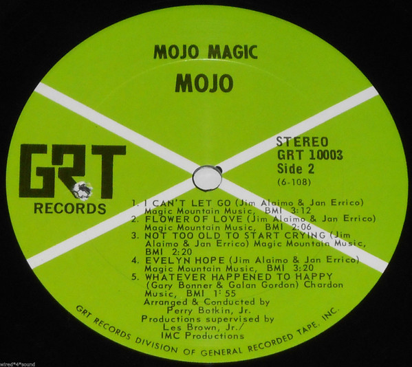 The Mojo Men - Mojo Magic [Vinyl] | GRT (GRT 10003) - 4