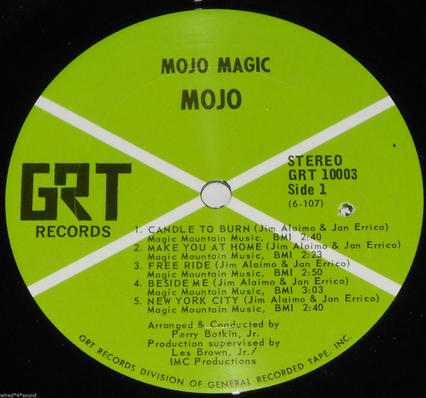 The Mojo Men - Mojo Magic [Vinyl] | GRT (GRT 10003) - 3