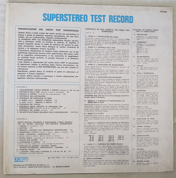 No Artist - Superstereo Test Record (Del Phase 6 Super Stereo) | Vedette Records (ICC-002) - 2 No Artist - Superstereo Test Record (Del Phase 6 Super Stereo) | Vedette Records (ICC-002) - 2