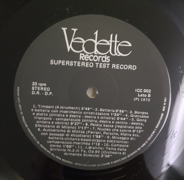 No Artist - Superstereo Test Record (Del Phase 6 Super Stereo) | Vedette Records (ICC-002) - 4 No Artist - Superstereo Test Record (Del Phase 6 Super Stereo) | Vedette Records (ICC-002) - 4