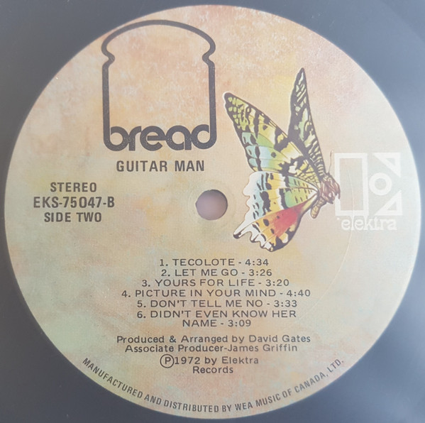Bread - Guitar Man | Elektra (EKS-75047) - 4 Bread - Guitar Man | Elektra (EKS-75047) - 4