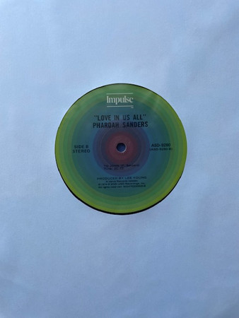 Pharoah Sanders - Love Is In Us All | Verve Records (ASD-9280) - 4
