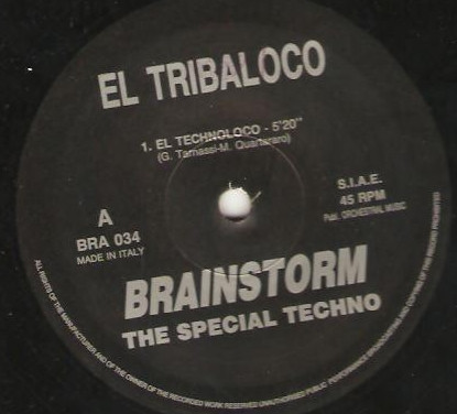 El Tribaloco - El Technoloco | Brainstorm (BRA 034) - main