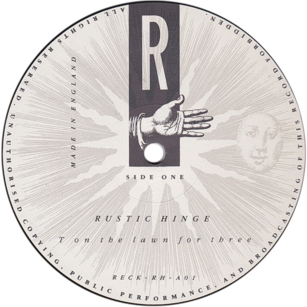 Rustic Hinge - Replicas | Reckless Records (RECK 3) - 3 Rustic Hinge - Replicas | Reckless Records (RECK 3) - 3