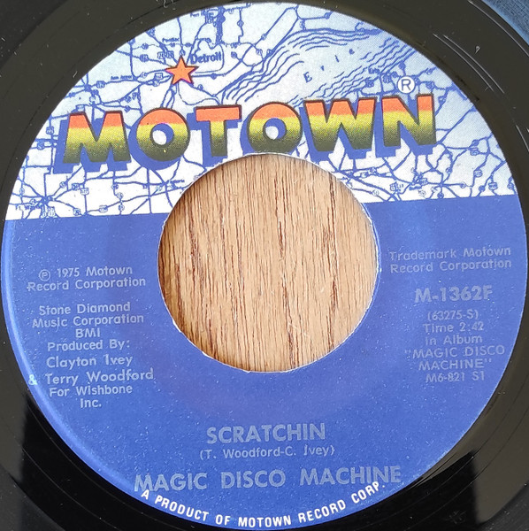 The Magic Disco Machine - Control Tower / Scratchin | Motown (M-1362F) - 2