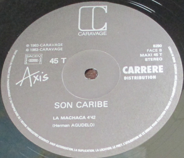 Son Caribe - Las Calenas / La Machaca | Carrere (8290) - 3