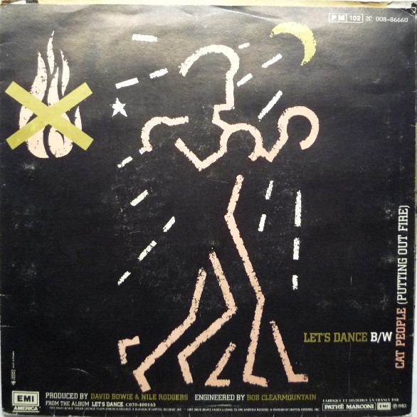 David Bowie - Let's Dance | EMI America (2C 008-86660) - 2 David Bowie - Let's Dance | EMI America (2C 008-86660) - 2