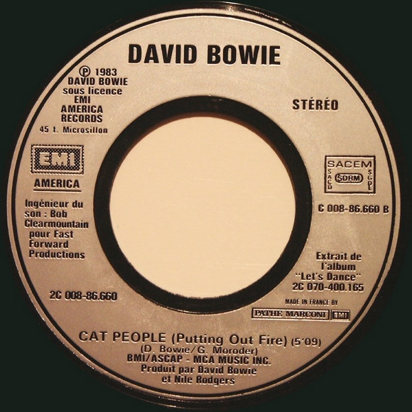 David Bowie - Let's Dance | EMI America (2C 008-86660) - 4 David Bowie - Let's Dance | EMI America (2C 008-86660) - 4