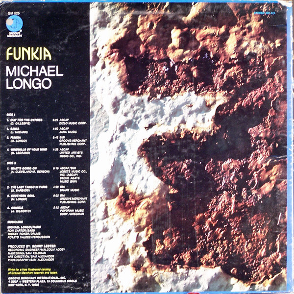 Michael Longo - Funkia | Groove Merchant (GM 525) - 2
