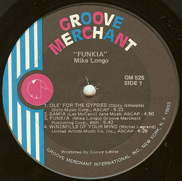 Michael Longo - Funkia | Groove Merchant (GM 525) - 3