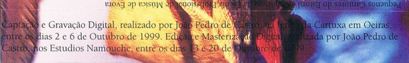 Pequenos Cantores Do Estoril e Orquestra Da Escola Profissional De Música De Évora - Canções De Natal | Unibanco (none) - 4