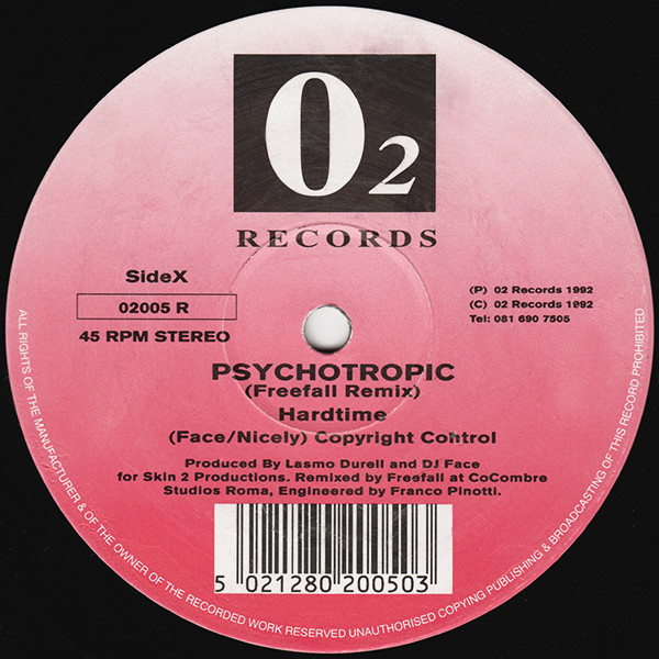 Psychotropic - Hardtime (Freefall Remix) | 02 Records (02005 R)