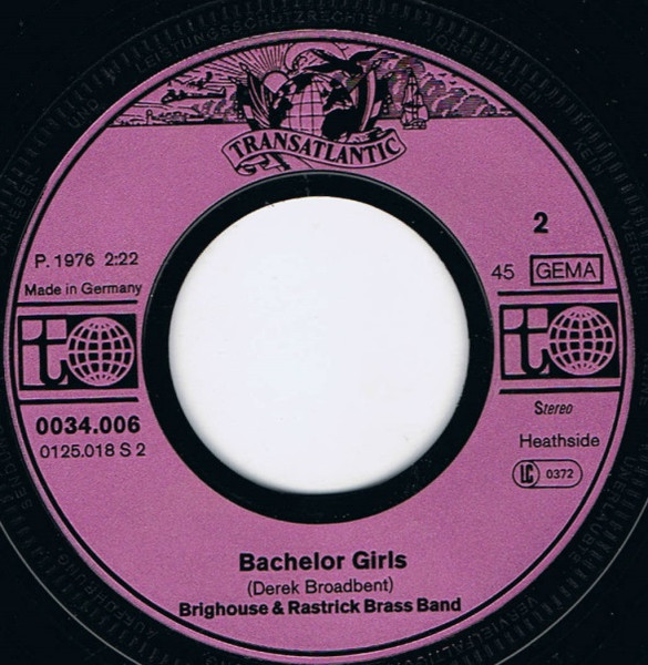 The Brighouse And Rastrick Brass Band - The Floral Dance | Transatlantic Records (0034.006) - 4