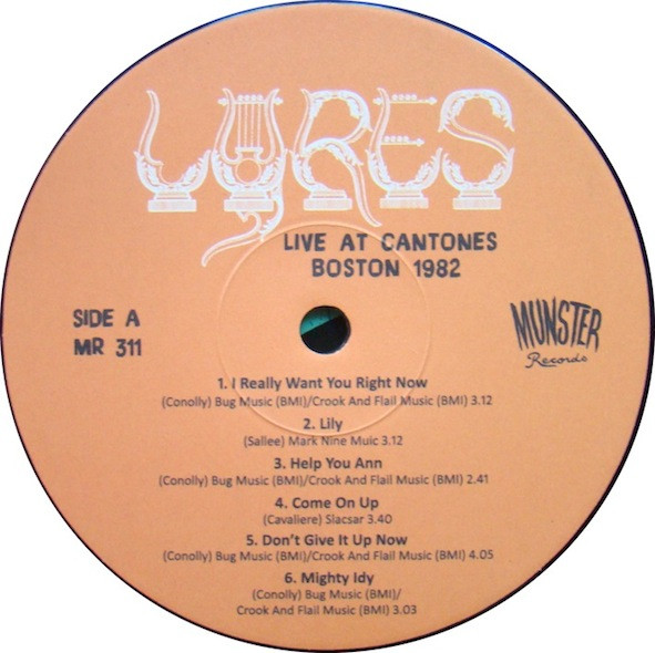 Lyres - Live At Cantones, Boston 1982 | Munster Records (MR 311) - 3