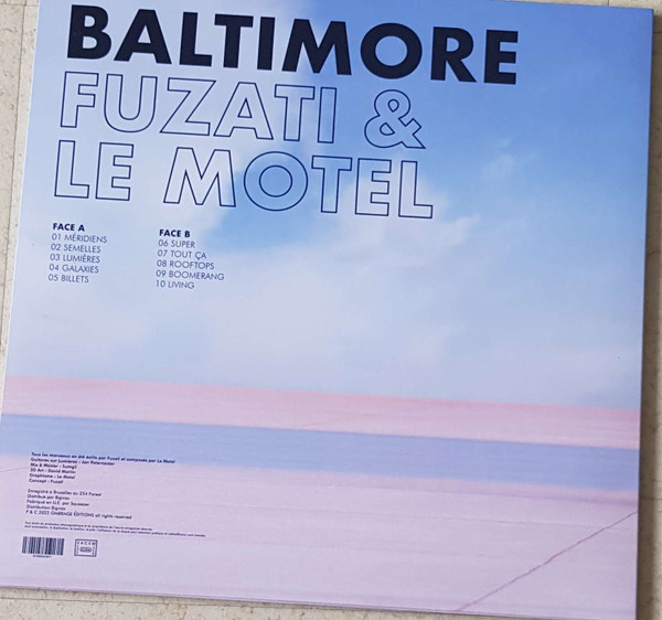Klub des Loosers , Le Motel - Baltimore | Ombrage Éditions (OMBR 03 LP) - main Klub des Loosers , Le Motel - Baltimore | Ombrage Éditions (OMBR 03 LP) - main