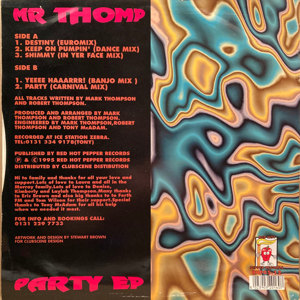 Mr. Thomp - Party EP | Red Hot Pepper Records (RHP05-12) - 2