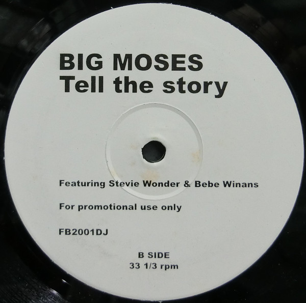 Big Moses Featuring Stevie Wonder & BeBe Winans - Tell The Story | Not On Label (FB2001DJ) - 2
