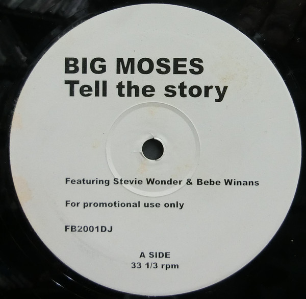 Big Moses Featuring Stevie Wonder & BeBe Winans - Tell The Story | Not On Label (FB2001DJ) - main