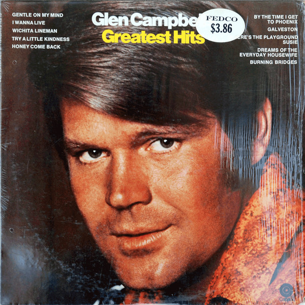 Glen Campbell - Glen Campbell's Greatest Hits | Capitol Records (SW-752) Glen Campbell - Glen Campbell's Greatest Hits | Capitol Records (SW-752)