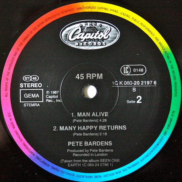 Peter Bardens - In Dreams | Capitol Records (1C K 060-20 2197 6) - 4
