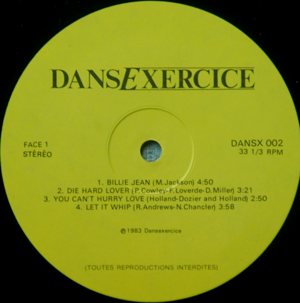 Claire Pimparé - DansExercice 2 [Vinyl] | DanseExercice (DANSX 002) - 3