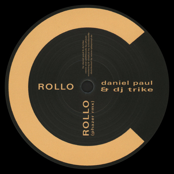 Daniel Paul & Trike - Rollo | Cabinet Records (cab 62) - main