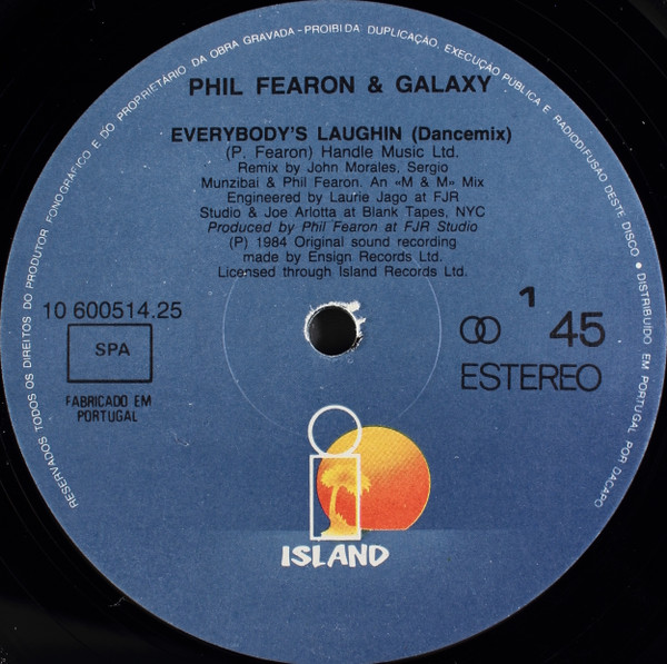 Phil Fearon & Galaxy - Everybody's Laughing | Island Records Ltd. (10.600514.25) - 2