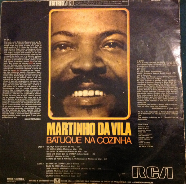 Martinho Da Vila - Batuque Na Cozinha | RCA Victor (103-0050) - 2 Martinho Da Vila - Batuque Na Cozinha | RCA Victor (103-0050) - 2